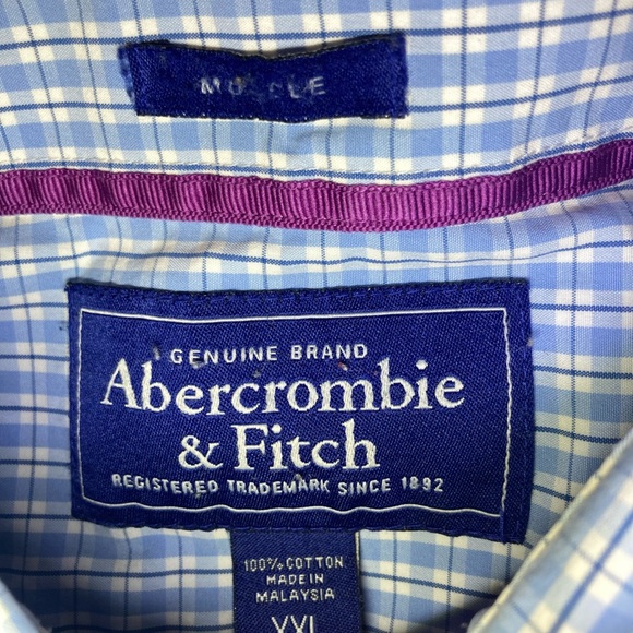 Abercrombie & Fitch - Button down shirt | Powder Blue - Picture 2 of 5